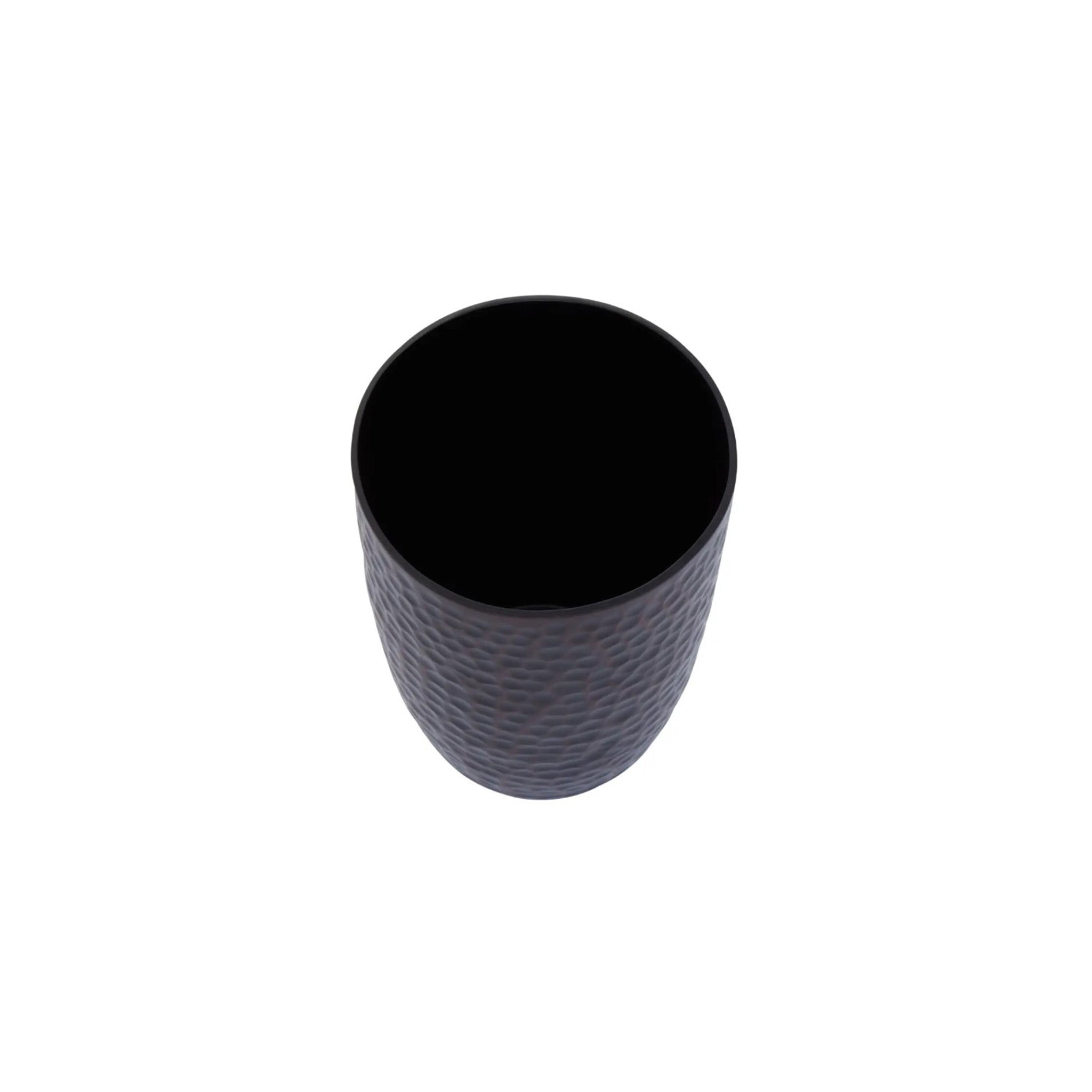 Hammered Pattern Dark Bronze Tumbler